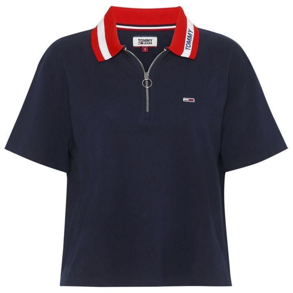 Tommy Hilfiger Logo Polo T-shirt - Picture 1 of 5